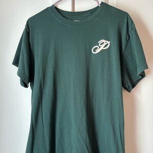 PINK Victoria's Secret Forest Green Tee with Logo